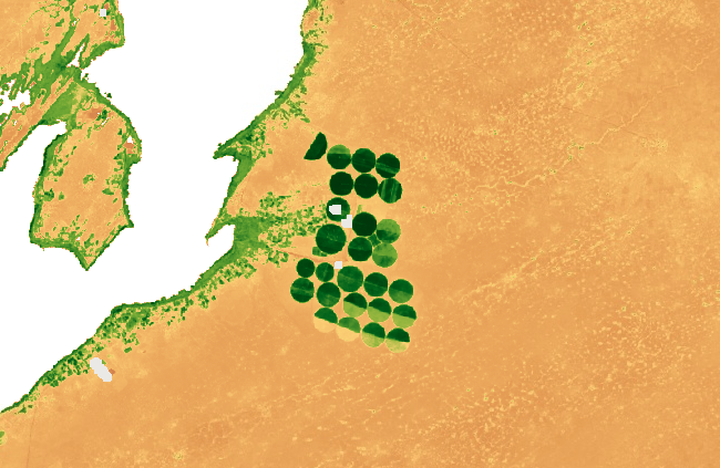 COVID-19 Fig.2 - Rendu des images satellites traitées.