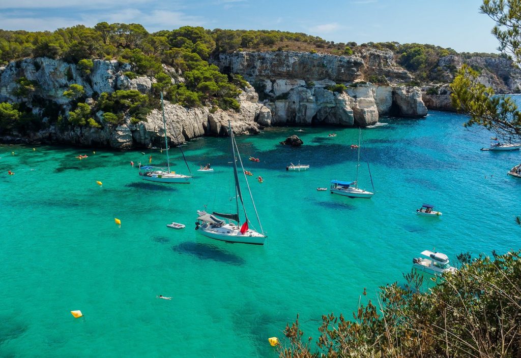 Menorca, boat