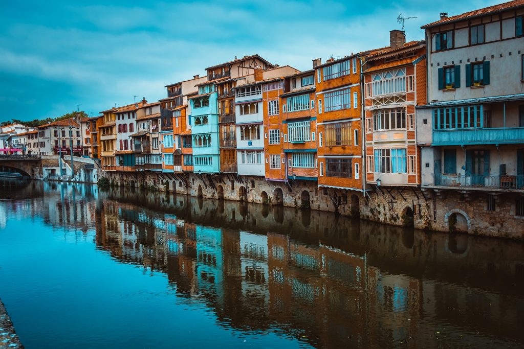 The city of Castres nicknamed the Little Venice