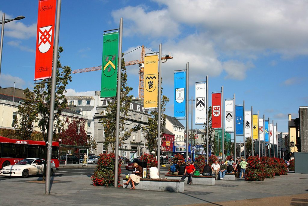 The fourteen banners of Galway Tribes