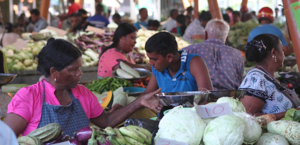 Marché île Maurice