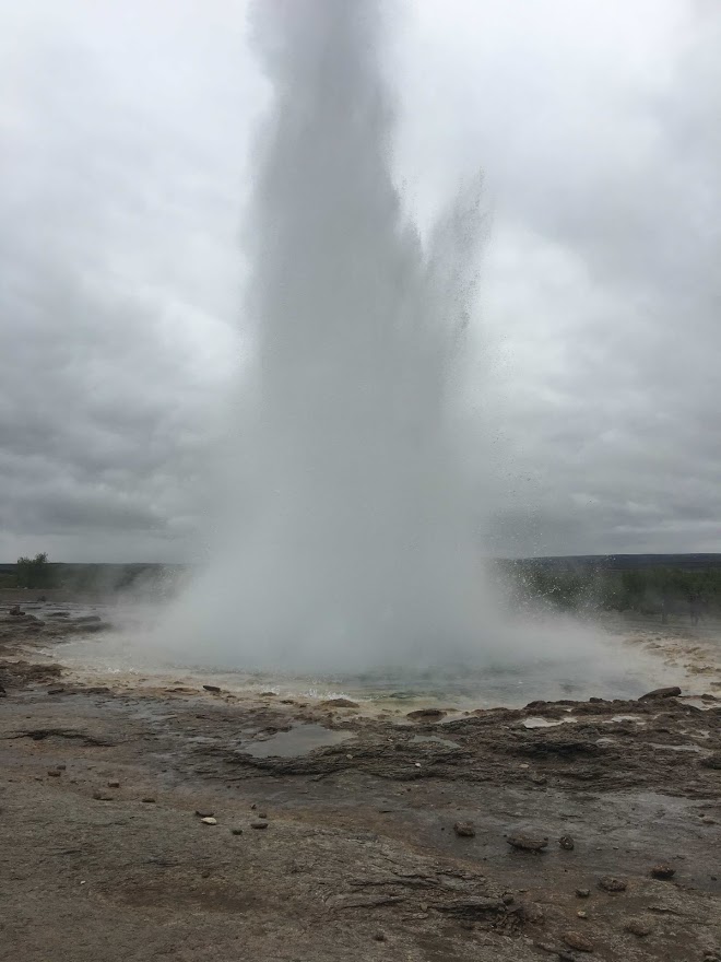 Geyser en Islande