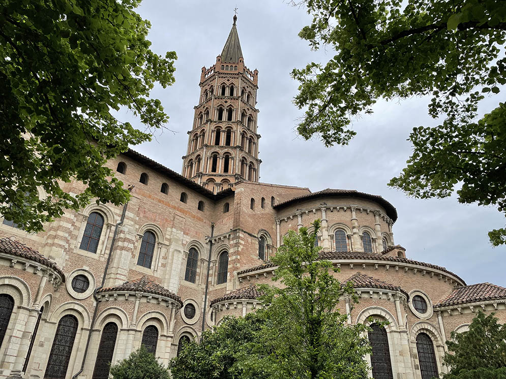 Basilique Saint Sernin sur la Via Garona