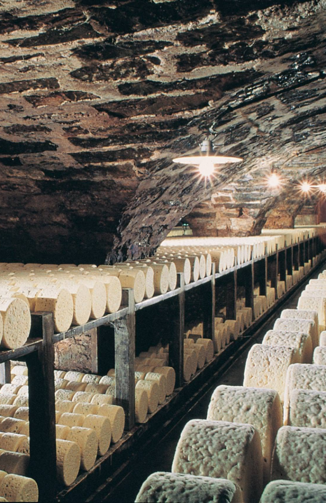 Caves d’affinage de Roquefort, Aveyron, © E. Teissèdre - images du berger.com