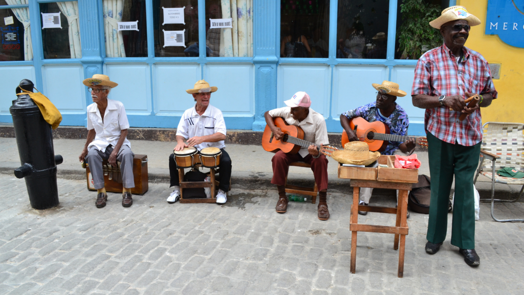 Musiciens à La Havane, Patrimoine Cuba