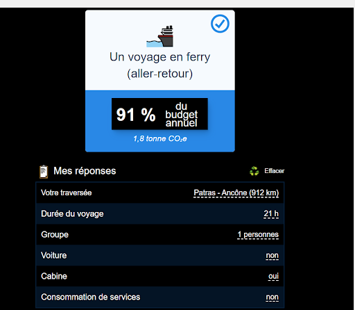 Comparateur Ferry télétravail 