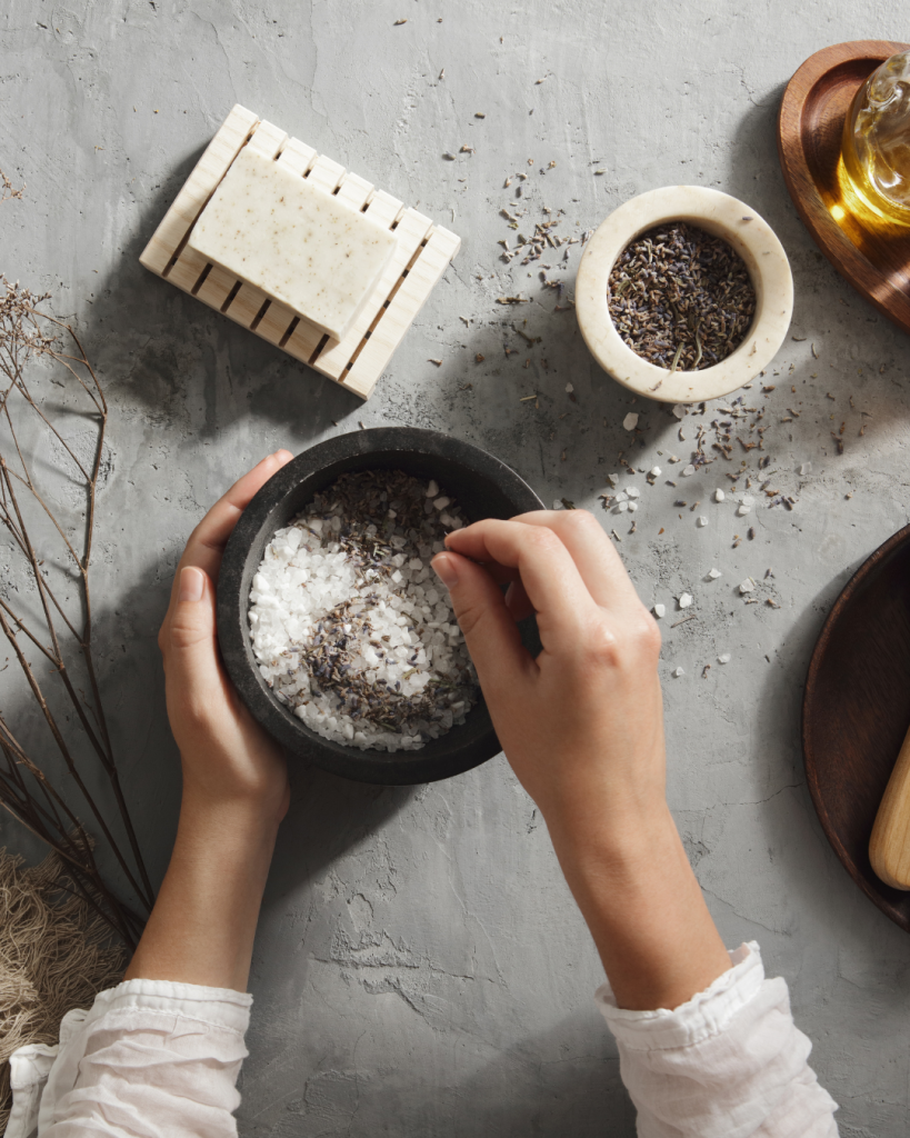 atelier de cosmétiques naturelles Secret Santa